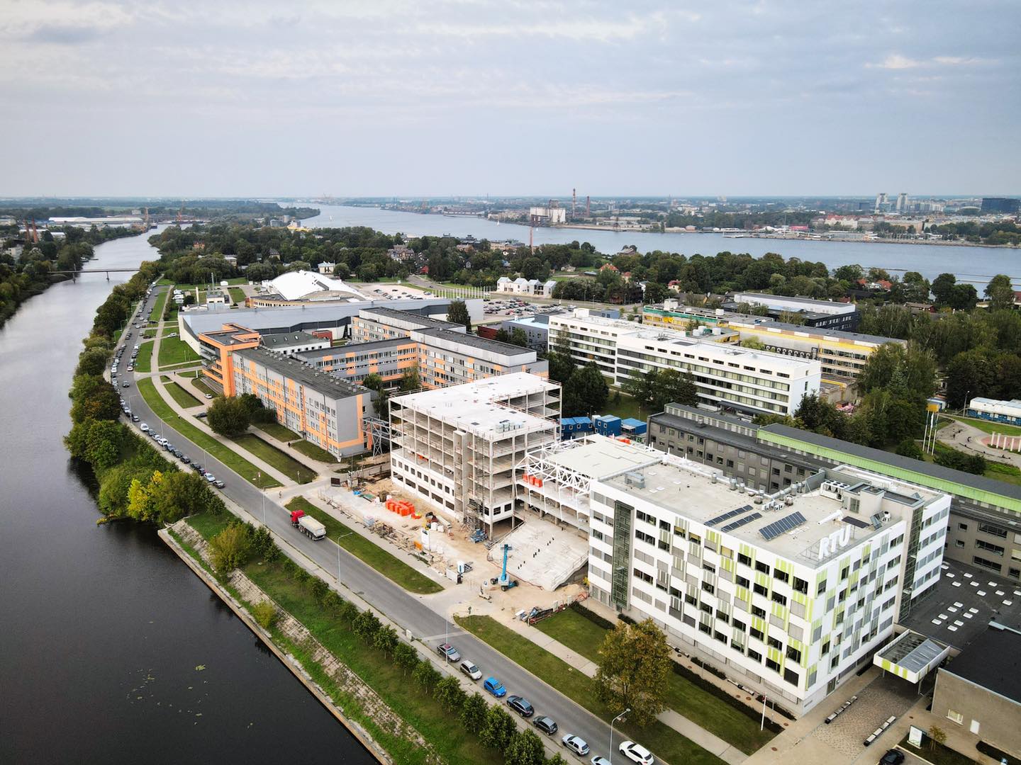 Offentlig klasserom i Riga teknologiske universitet